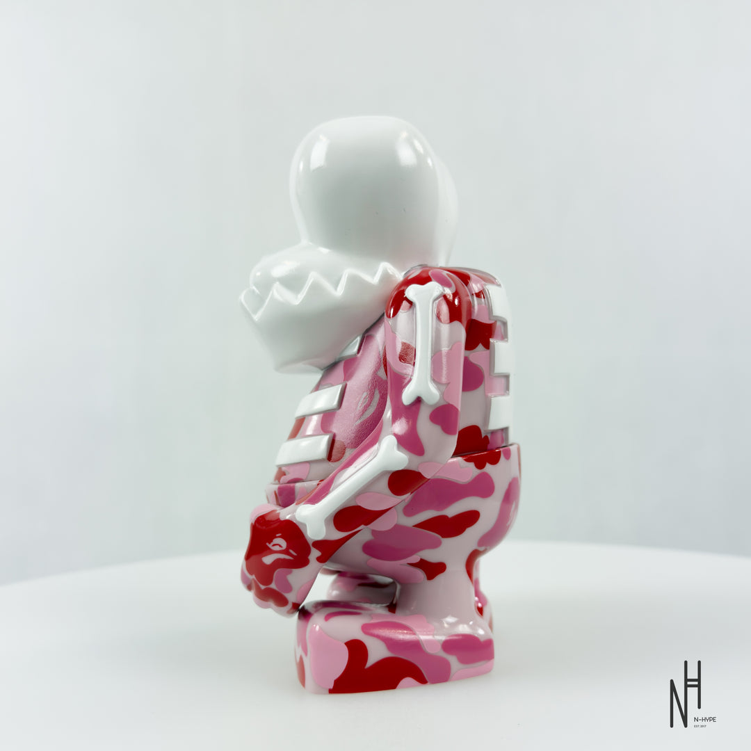 BAPE Bounty Hunter Skull-Kun Special Figure Pink