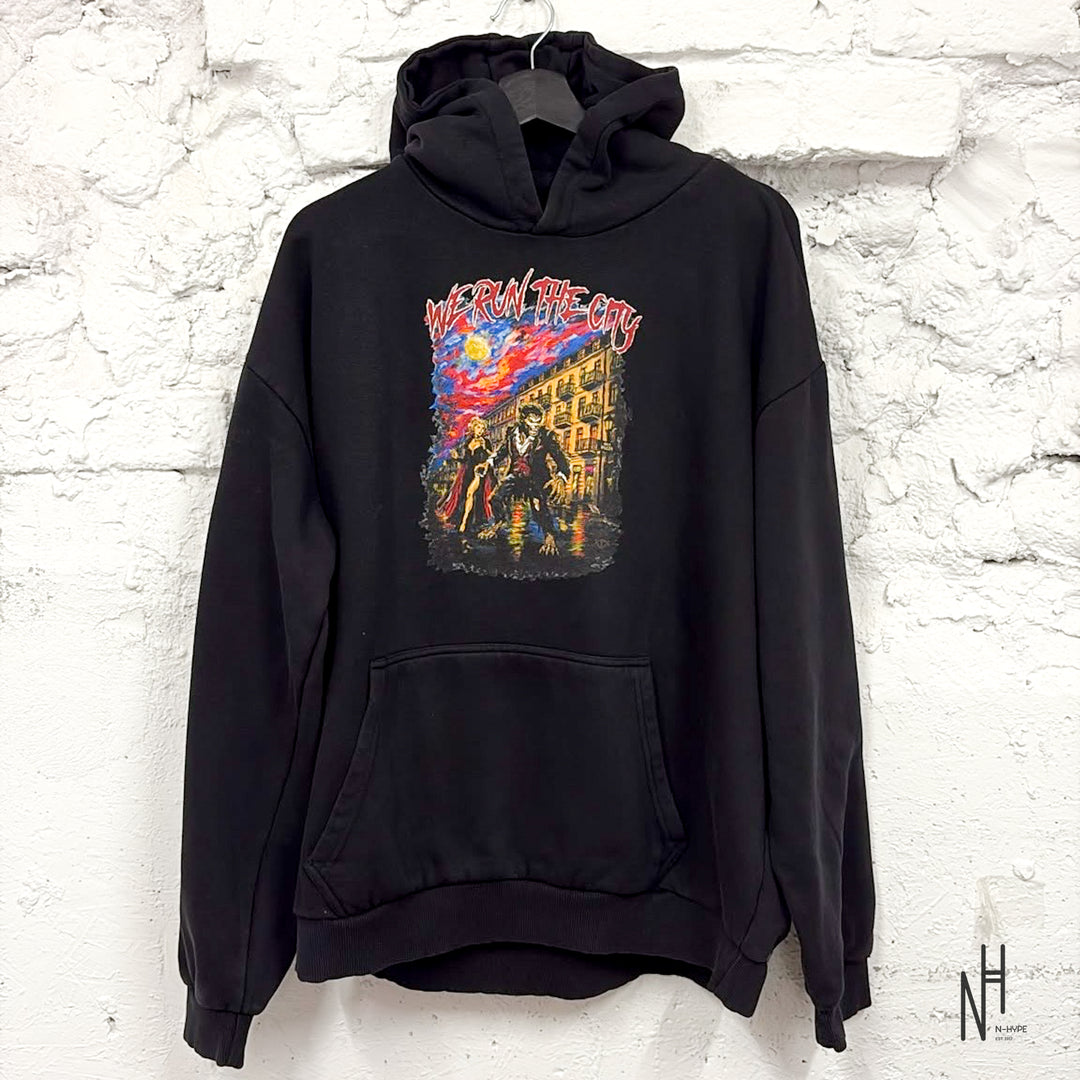 N-HYPE & IVO JANKOWIAK We Run The City Hoodie Black