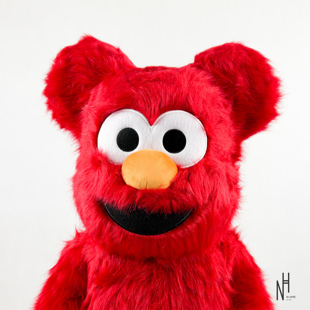 Bearbrick x Sesame Street Elmo Costume Ver. 2 1000%