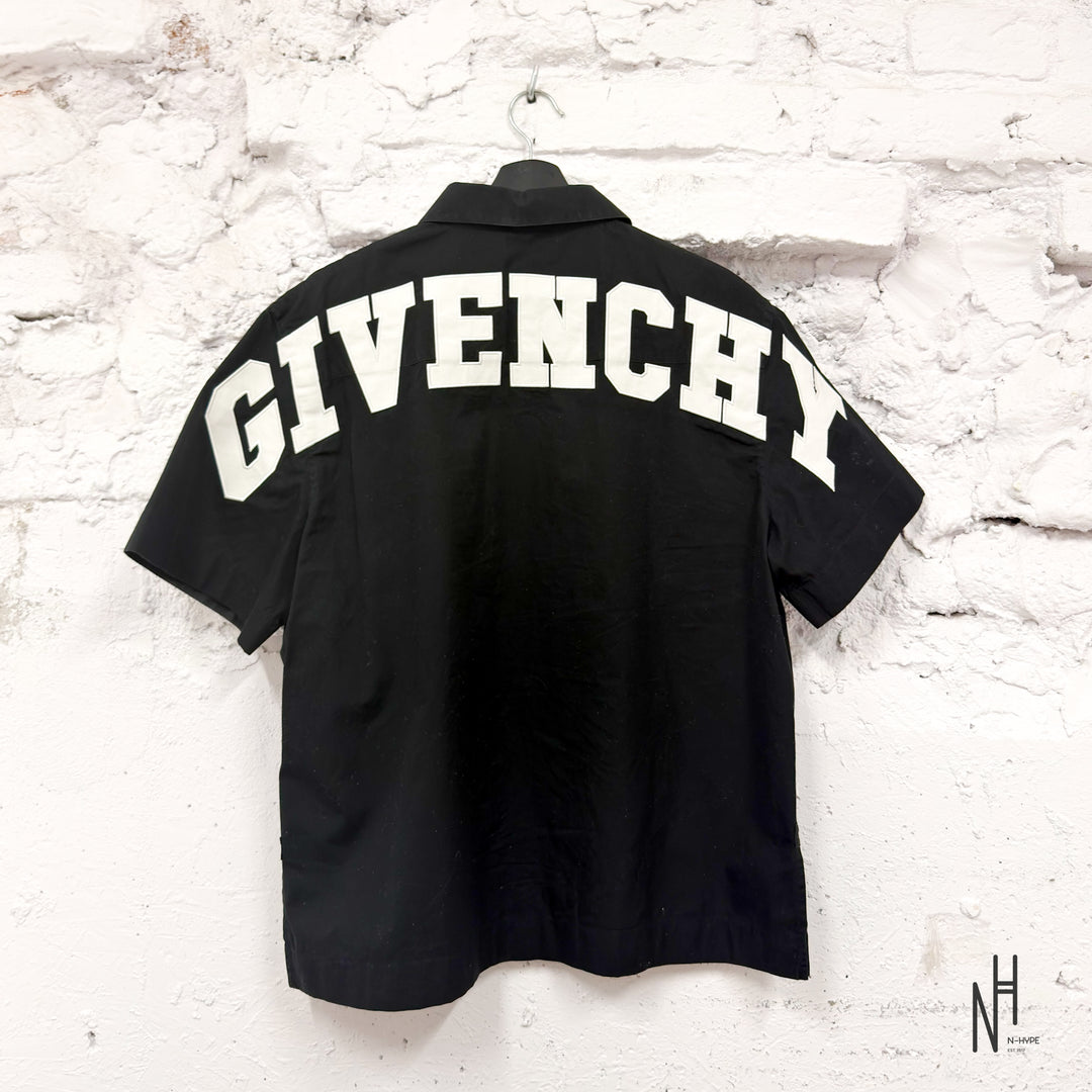 Givenchy Eiffel Tower Zipped Shirt Black