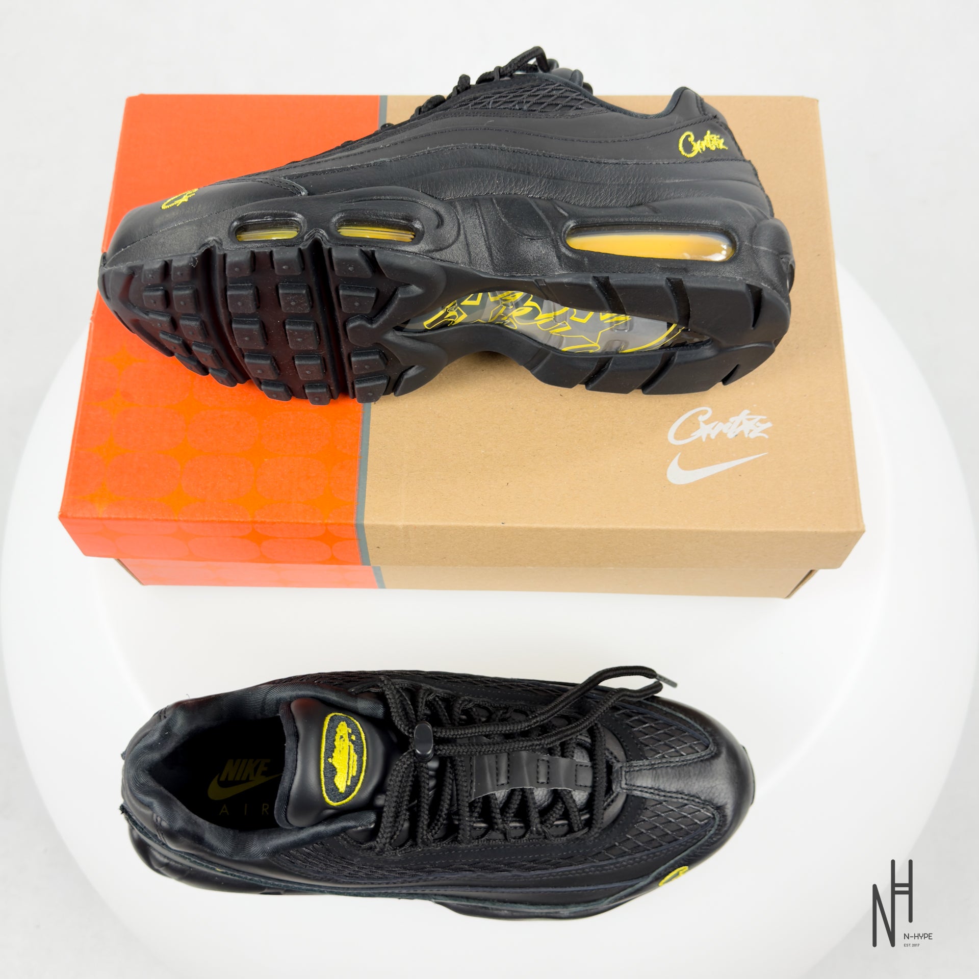 Nike Air Max 95 x Corteiz Honey Black – Limited Collaboration | N-Hype