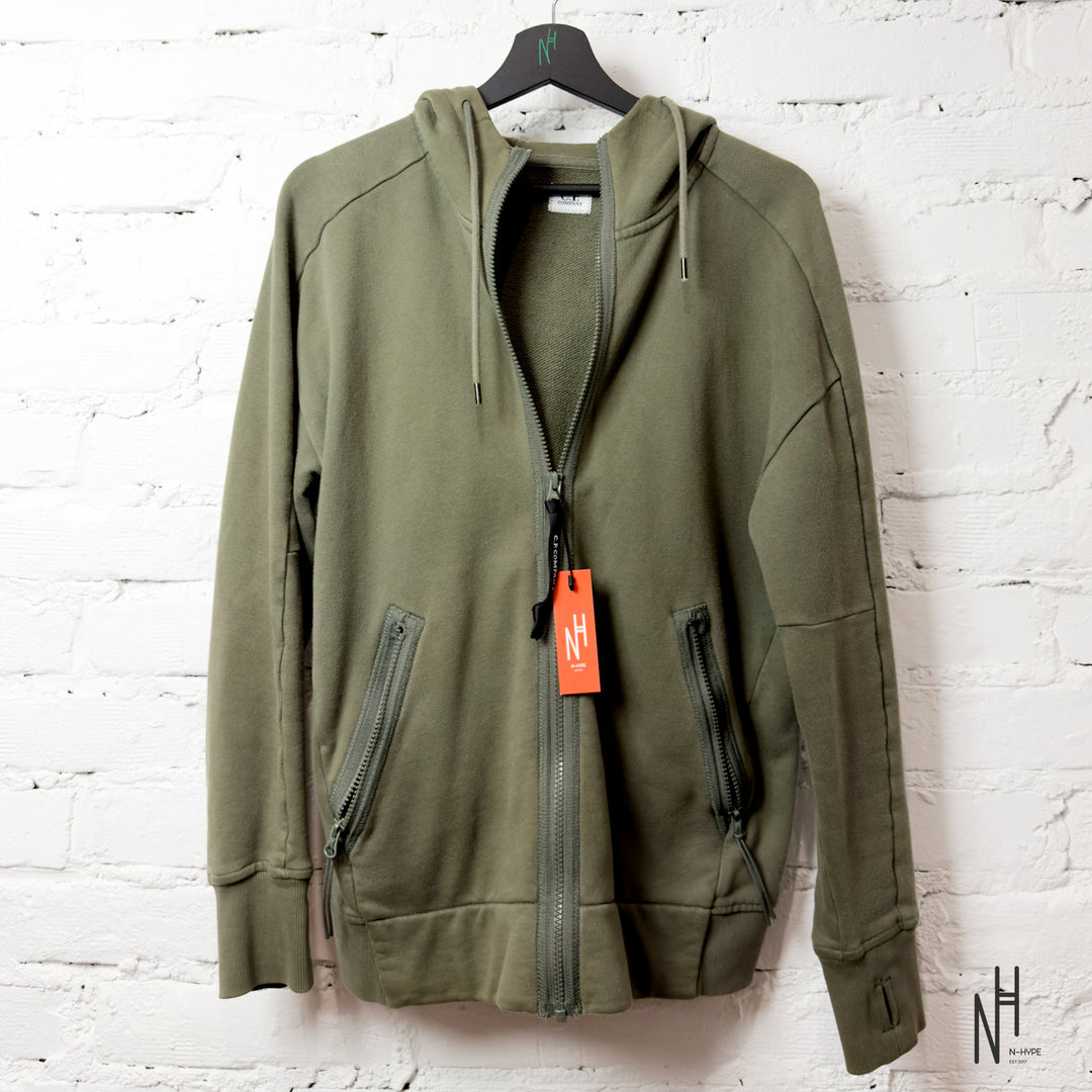 C.P. Company ZIP-HOODIE Green