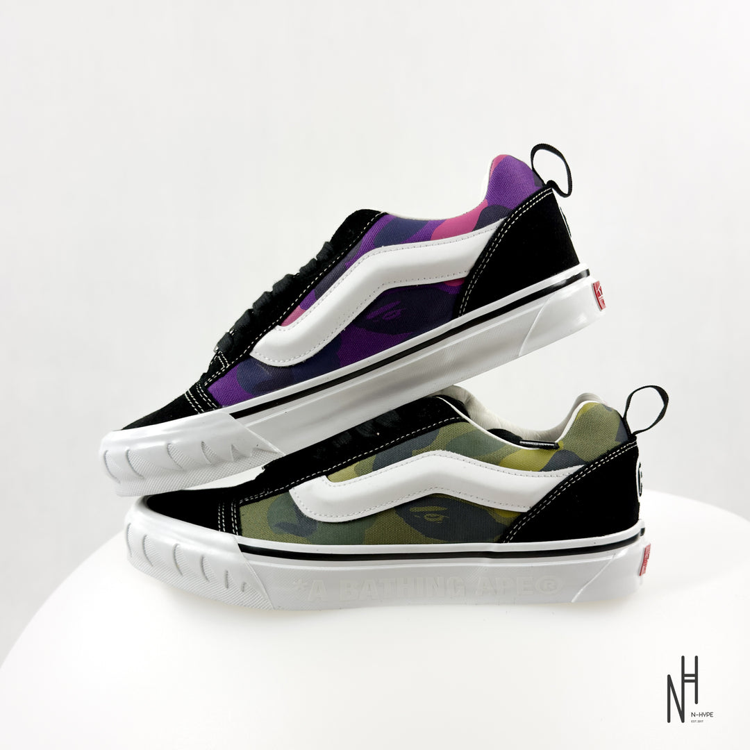 Vans Knu Skool Bape Camo Green