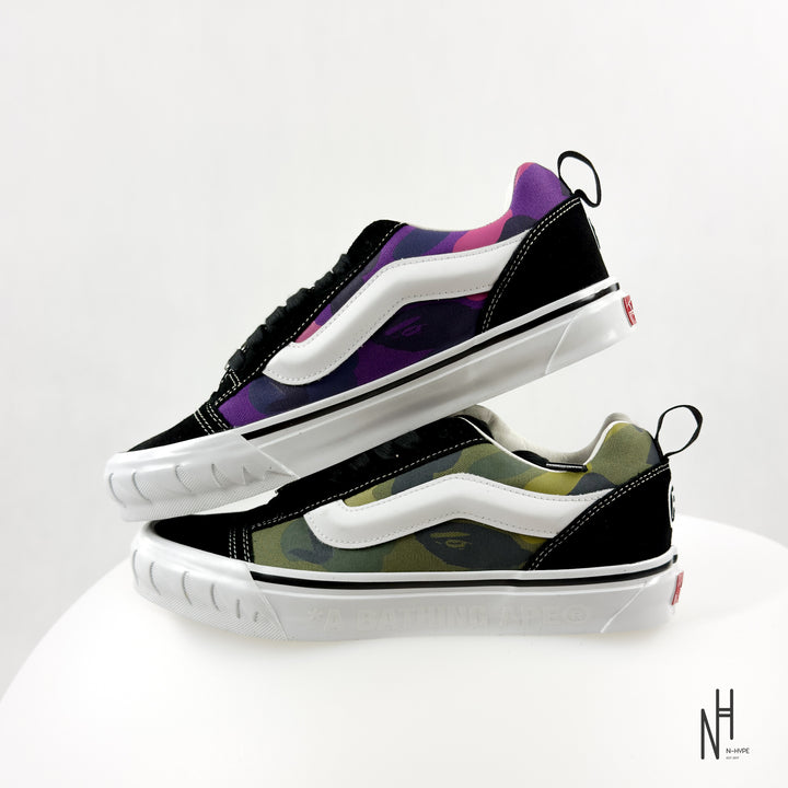 Vans Knu Skool Bape Camo Green