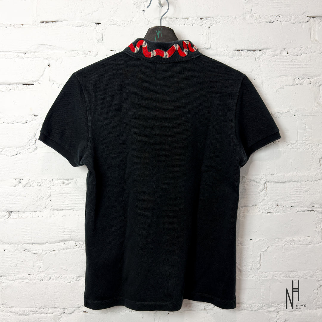 Gucci Kingsnake Polo Shirt Black