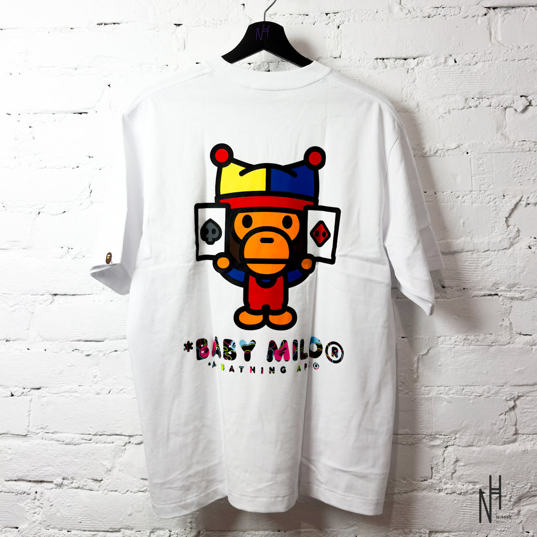 Bape x ComplexCon Baby Milo Joker White Tee