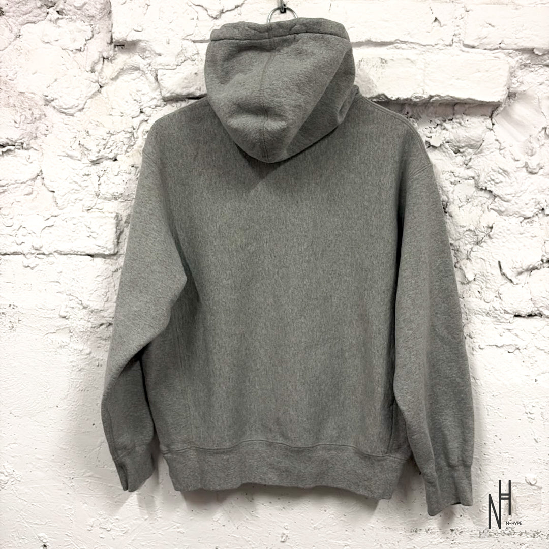 Supreme Collegiate Acronym Hooded Sweatshirt Heather Grey