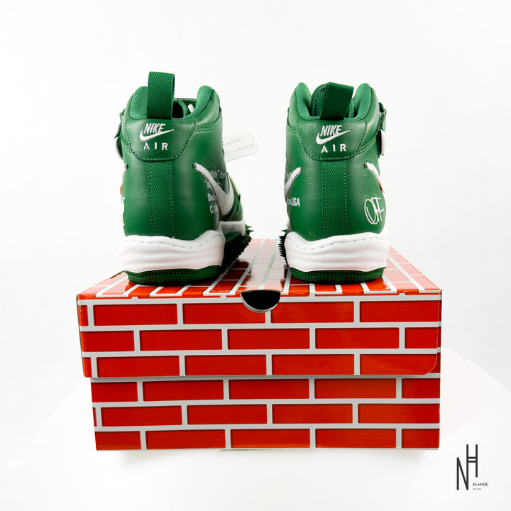 Nike Air Force 1 Mid Off-White Pine Green