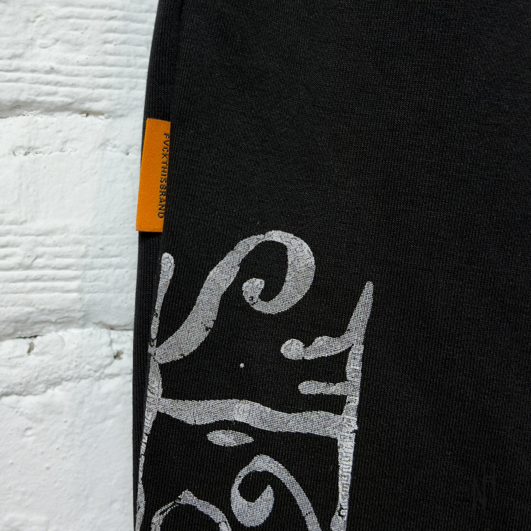 FVCKTHISBRAND Arabic Sweatpants White Ash