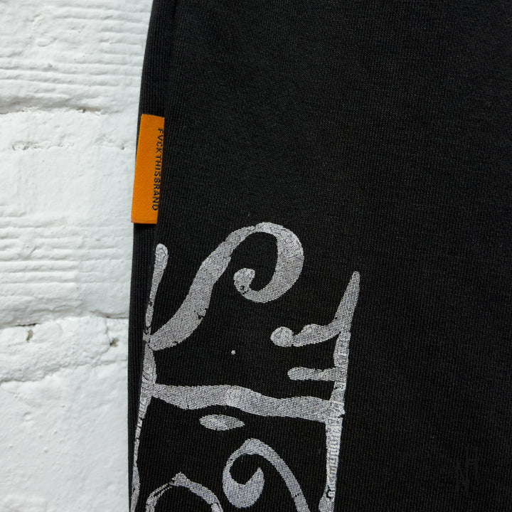 FVCKTHISBRAND Arabic Sweatpants White Ash