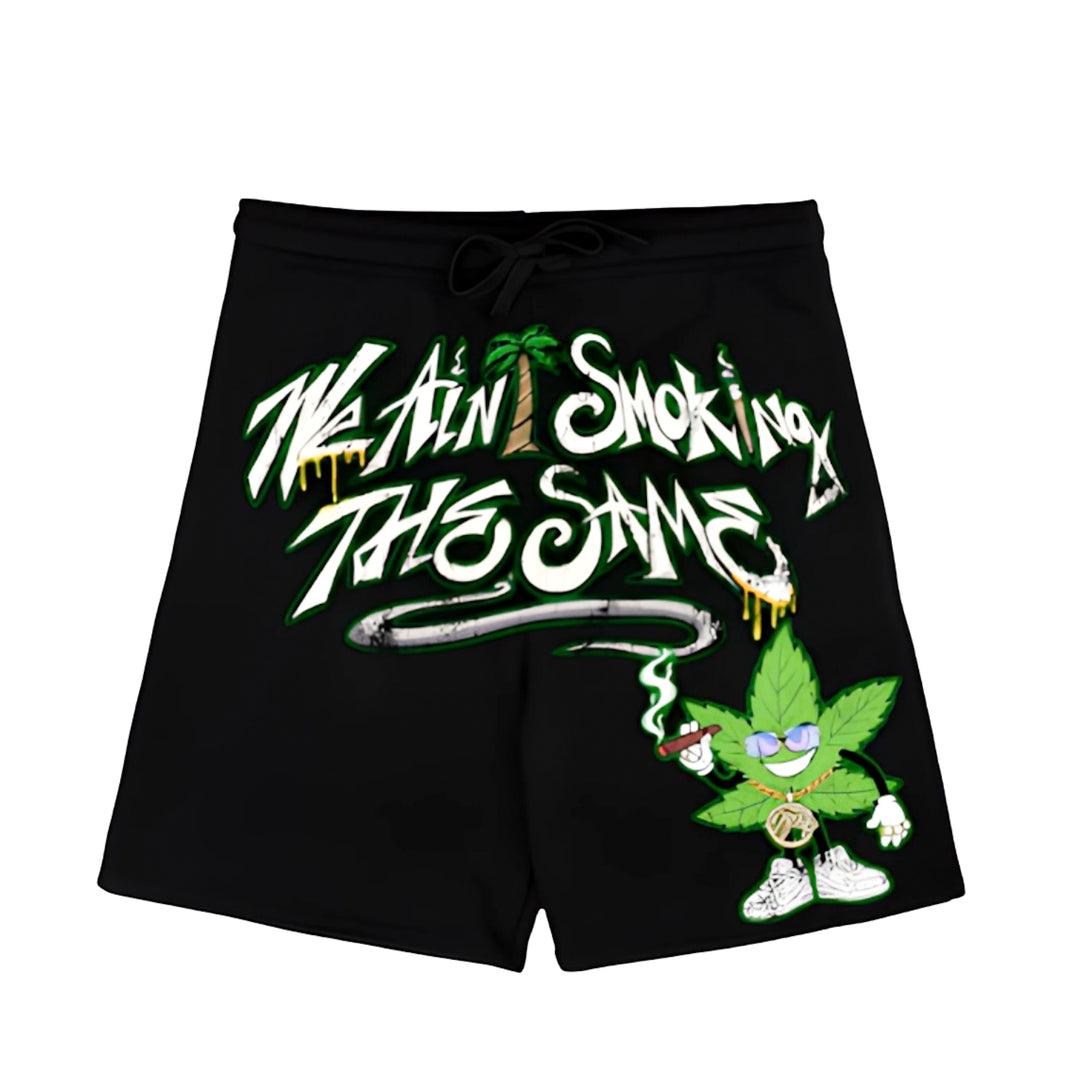 Sign Upp We Ain't Smoking Shorts Black