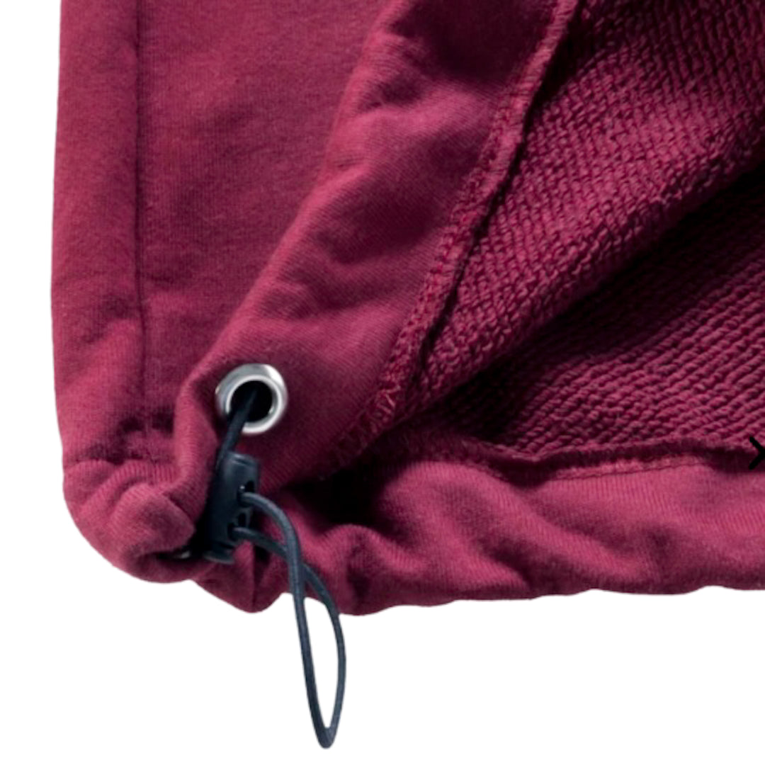 MSC Spodnie Dresowe Bordowe