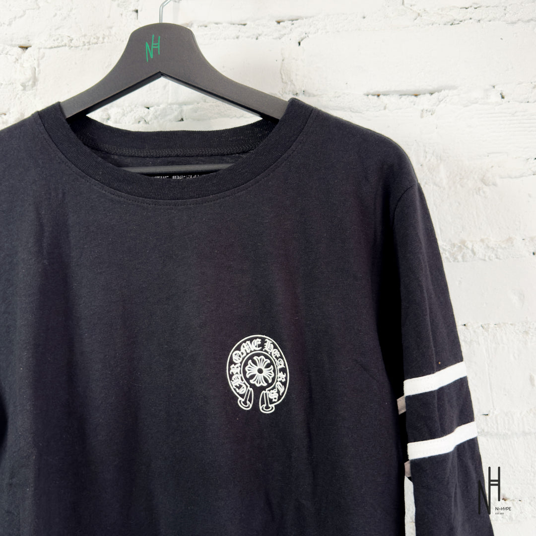 Chrome Hearts 33 Print Striped Longsleeve