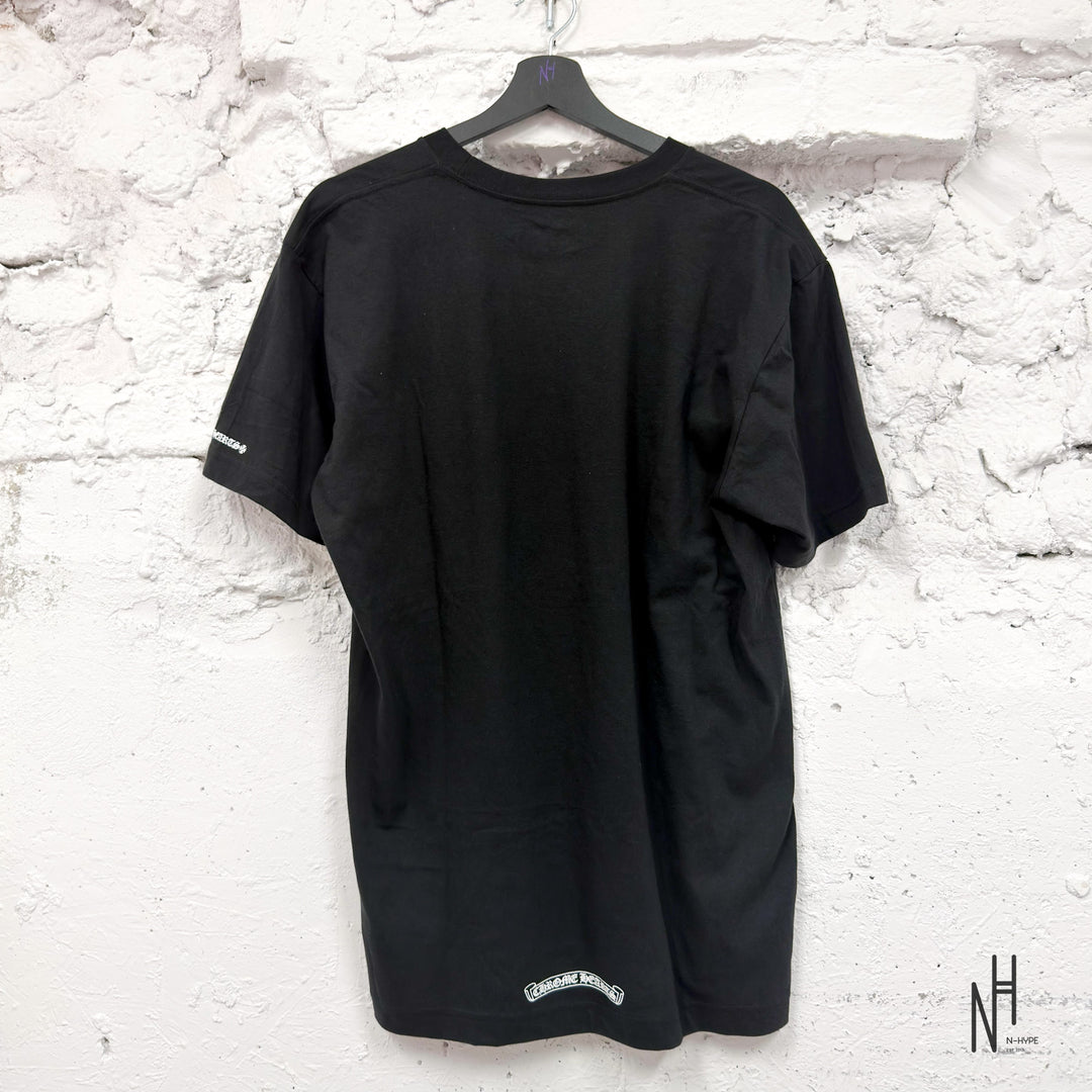 Chrome Hearts Short Sleeve Pocket Crew T-shirt Black