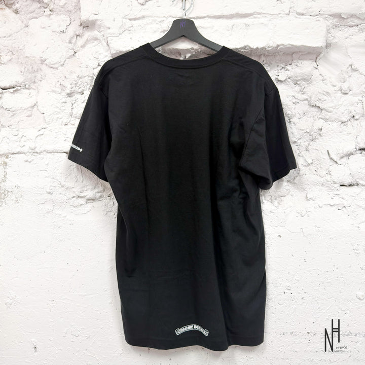 Chrome Hearts Short Sleeve Pocket Crew T-shirt Black