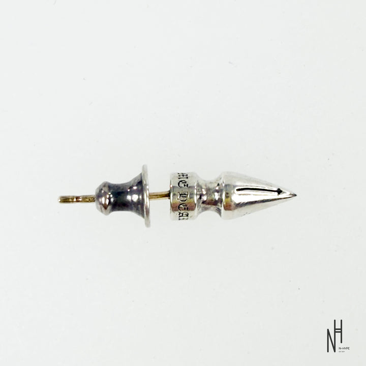 Chrome Hearts Silver Bullet Earring Stud