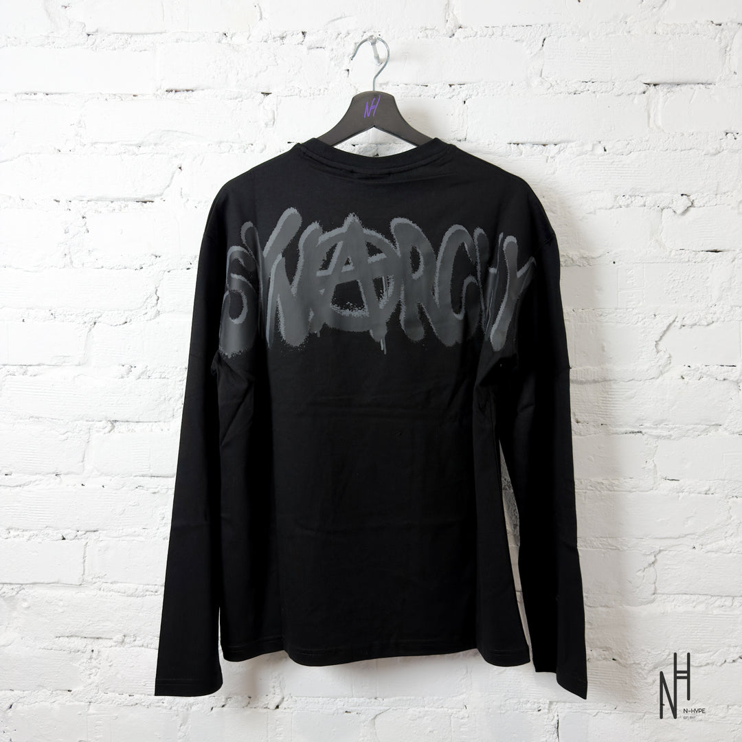 Syna World Synarchy Double Long Sleeve Tee Black
