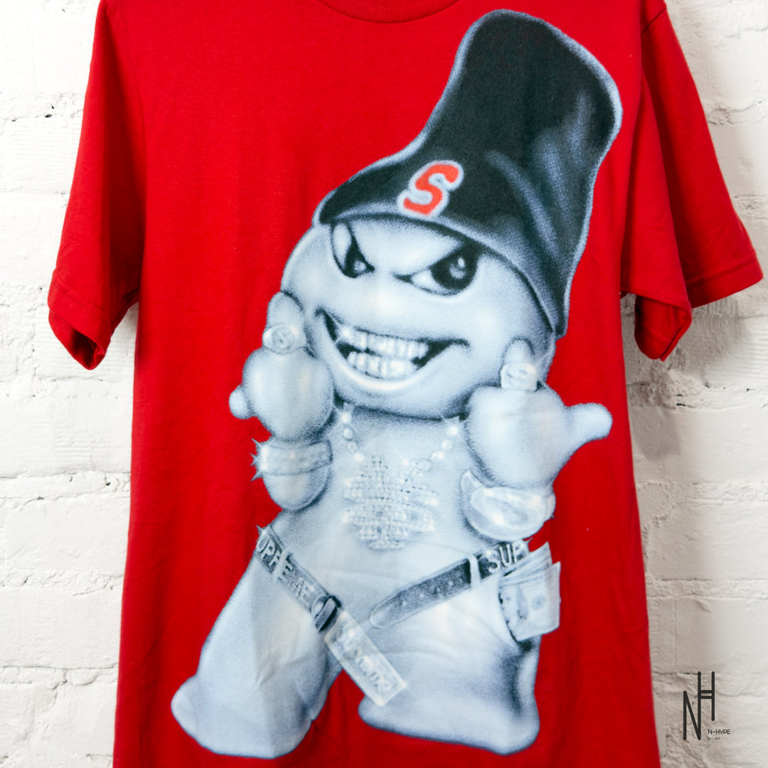 Supreme Snowman Tee Red