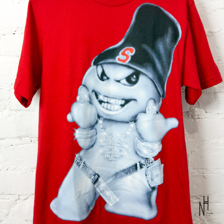 Supreme Snowman Tee Red