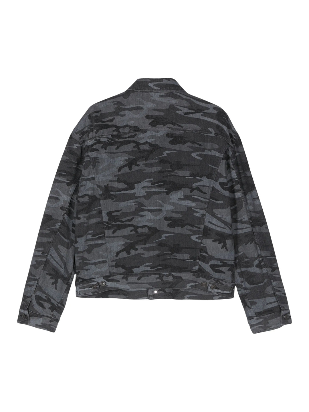 Balenciaga Denim Jacket Camo