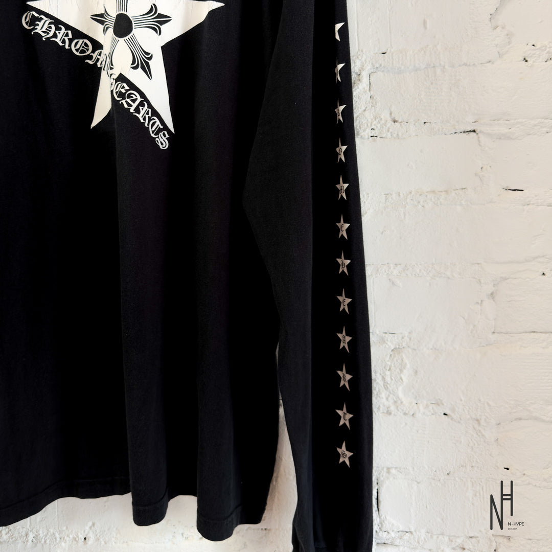 Chrome Hearts Multi Star Pocket Long Sleeve Black