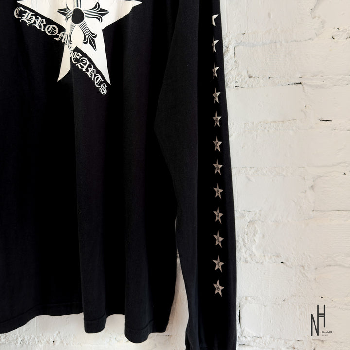 Chrome Hearts Multi Star Pocket Long Sleeve Black