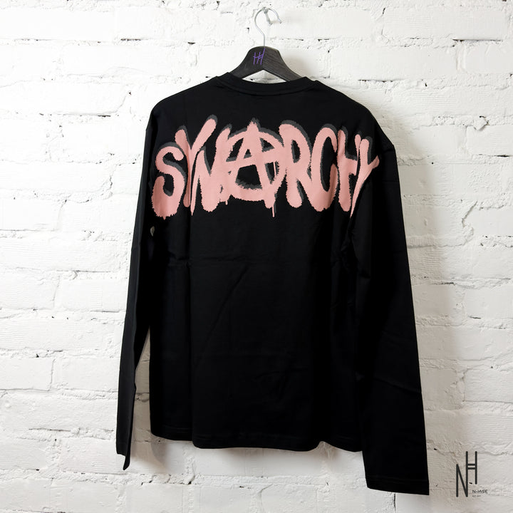 Syna World x Central Cee Synarchy Double Long Sleeve Tee Black Rose Gold
