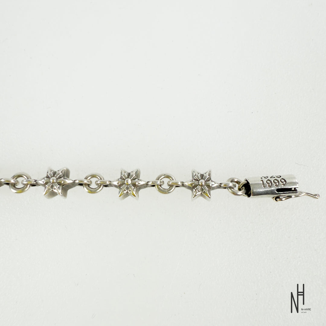 Chrome Hearts Tiny Star 11 Link Bracelet