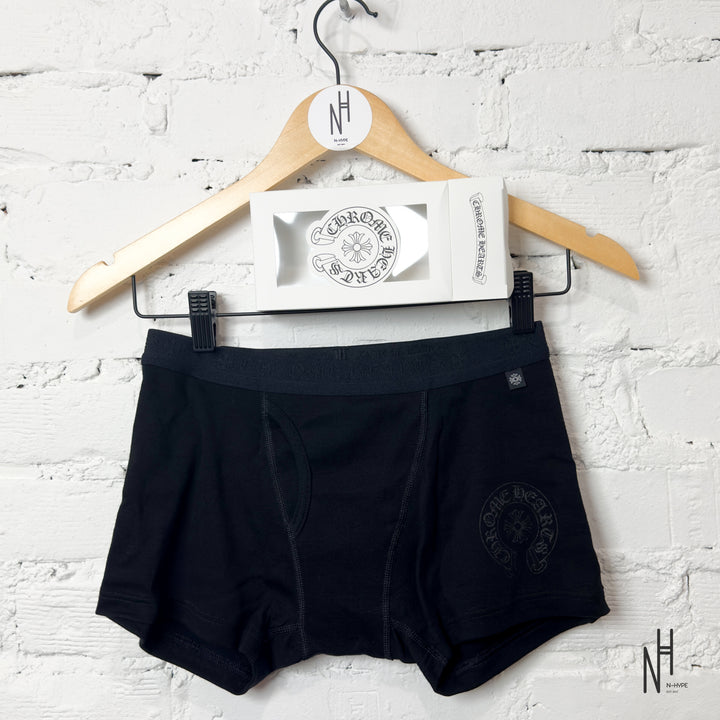 Chrome Hearts All Black Boxer Briefs / Short