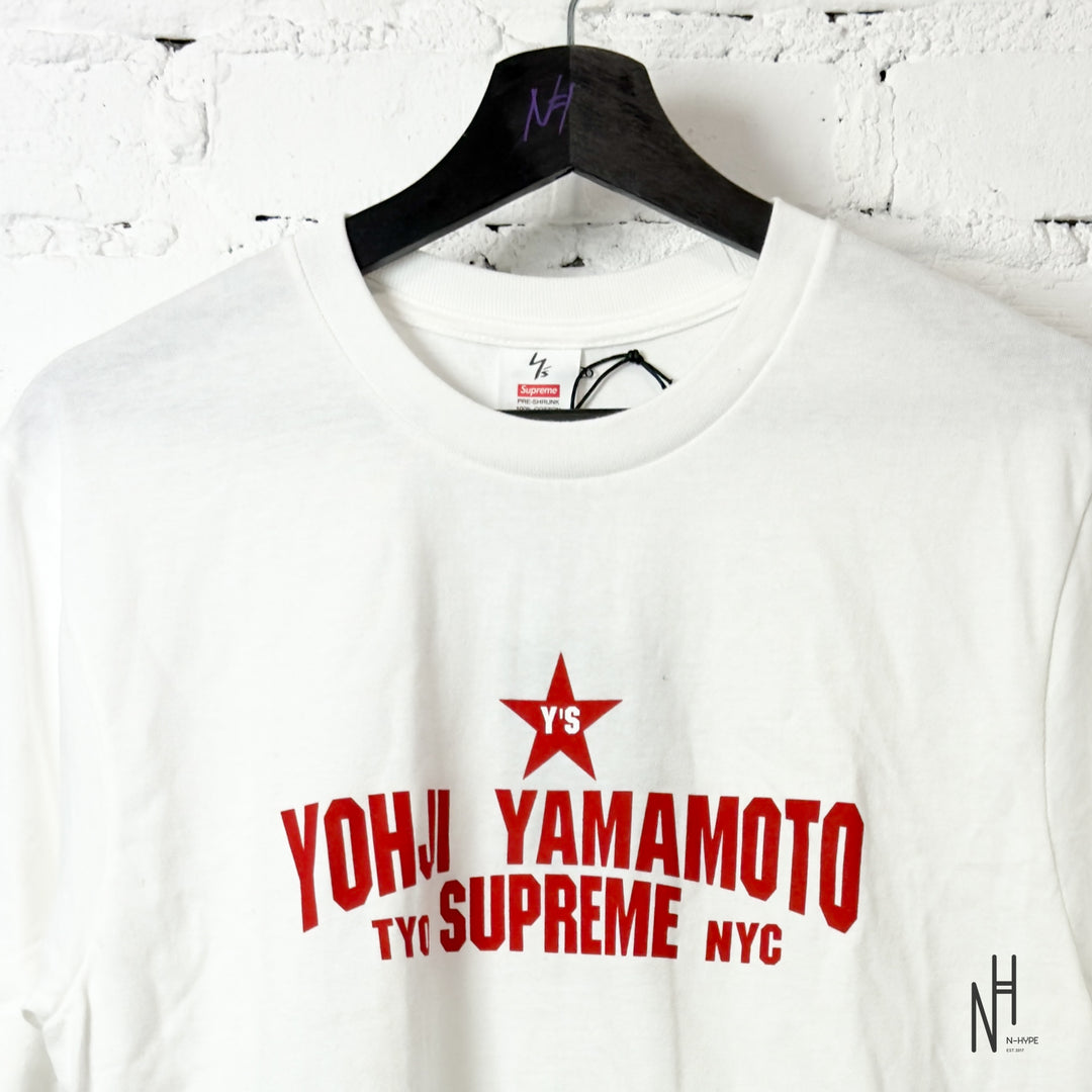Supreme Y's by Yohji Yamamoto Star Tee White