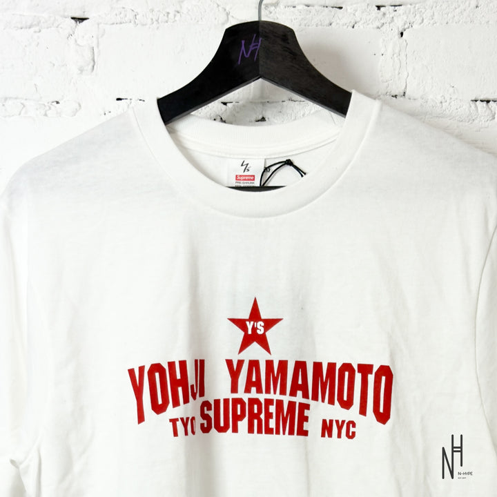 Supreme Y's by Yohji Yamamoto Star Tee White