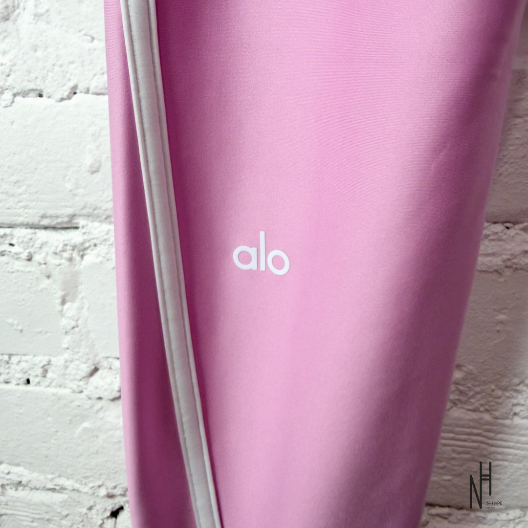 Alo Yoga Airlift High Waist Charger 7/8 Legging Candy Heart Pink White