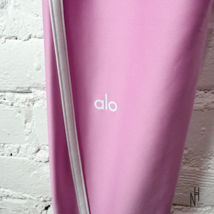 Alo Yoga Airlift High Waist Charger 7/8 Legging Candy Heart Pink White