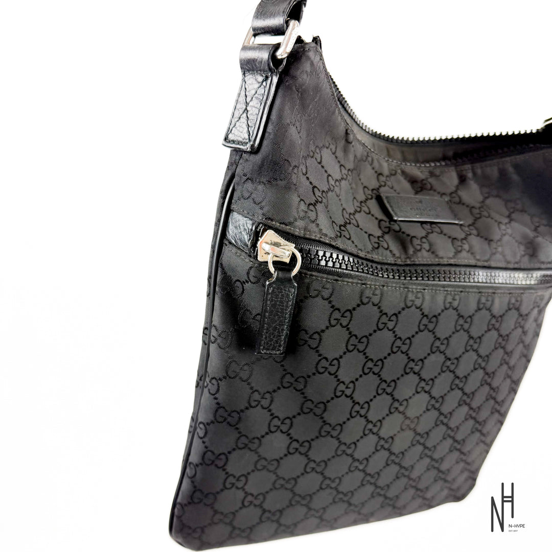 Gucci Messenger Bag Black Grey