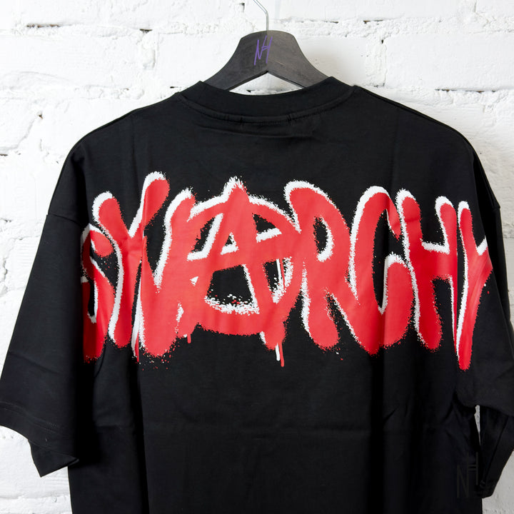Syna World Synarchy Short Sleeve Tee Black Red