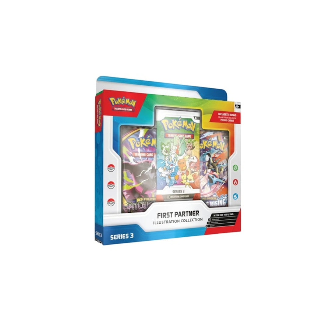 2026 Pokémon First Partner Illustration Collection Series 3 Box - Czarny - N-Hype