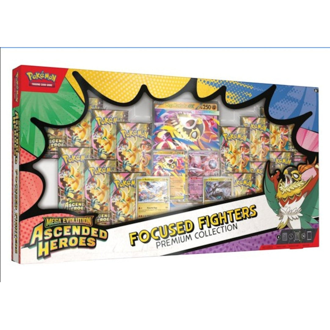 2026 Pokémon Mega Evolution Ascended Heroes Focused Fighters Premium Collection (Sam's Club Exclusive - N-Hype