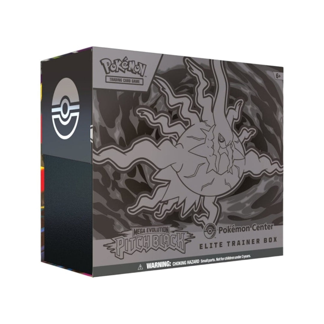 2026 Pokémon Mega Evolution Pitch Black Pokemon Center Elite Trainer Box - Czarny - N-Hype