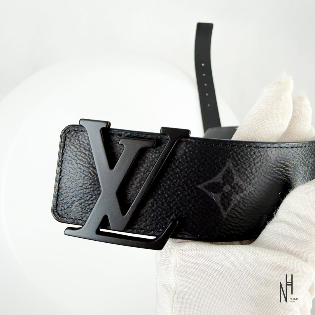 Louis Vuitton LV Initiales Reversible Belt Monogram Black