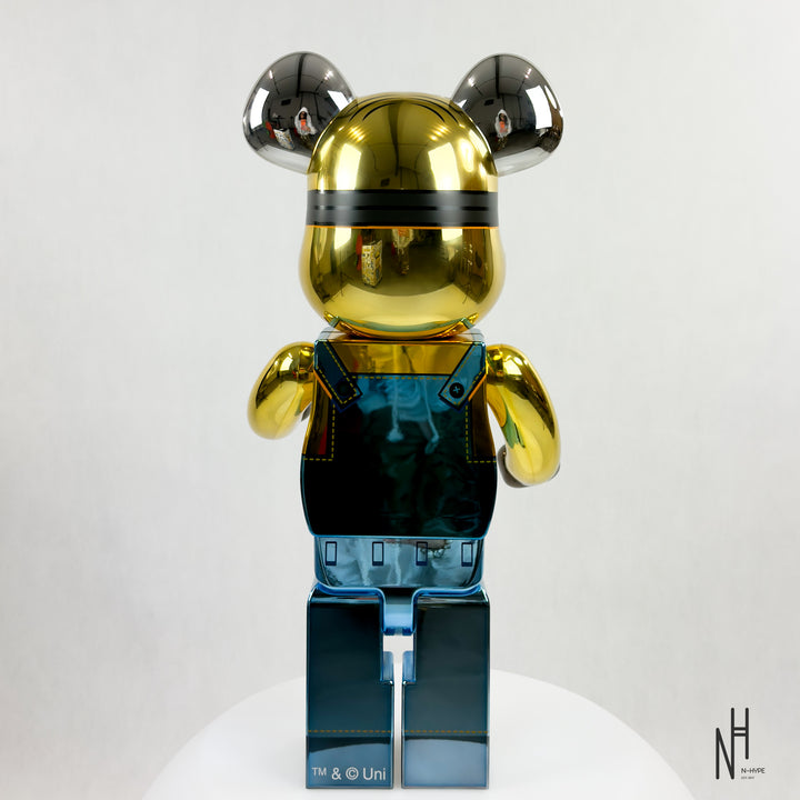 Bearbrick DAVE 1000% CHROME Ver.