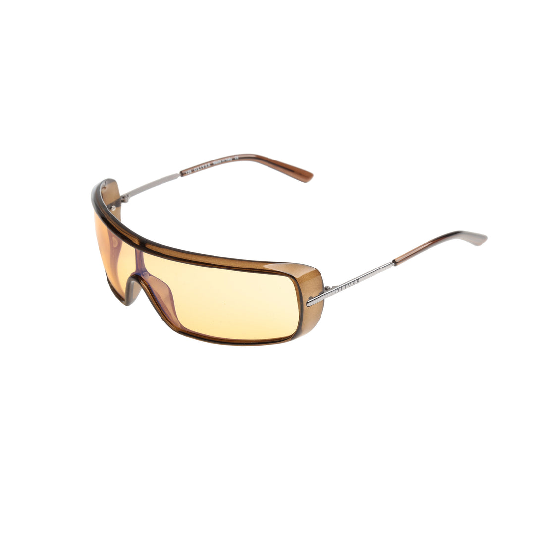 Oliver by Valentino 90's Transparent Brown Sunglasses