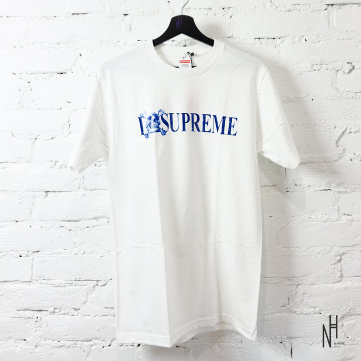 Supreme Skull Tee White