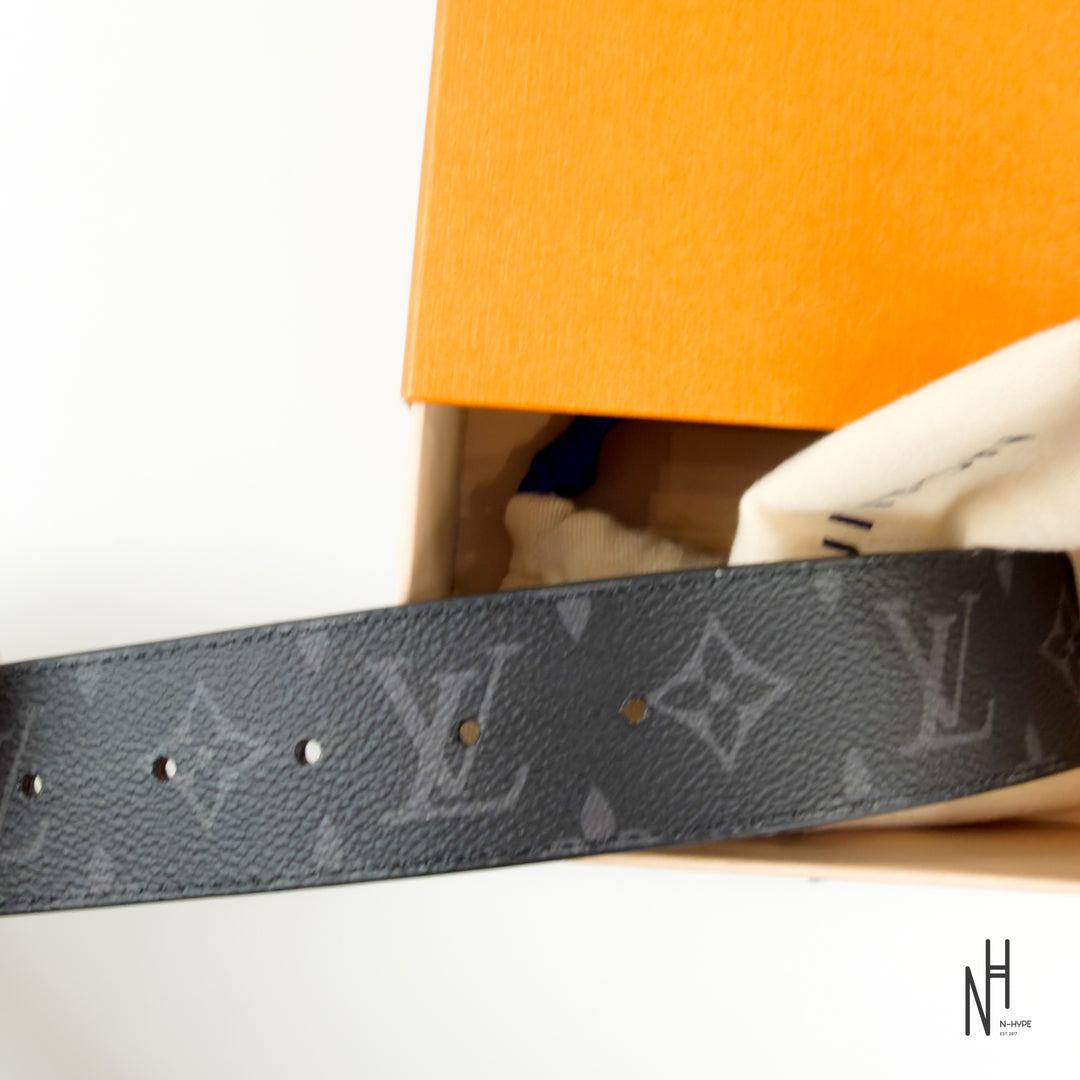 Louis Vuitton LV Shake 40mm Reversible Monogram Belt Black