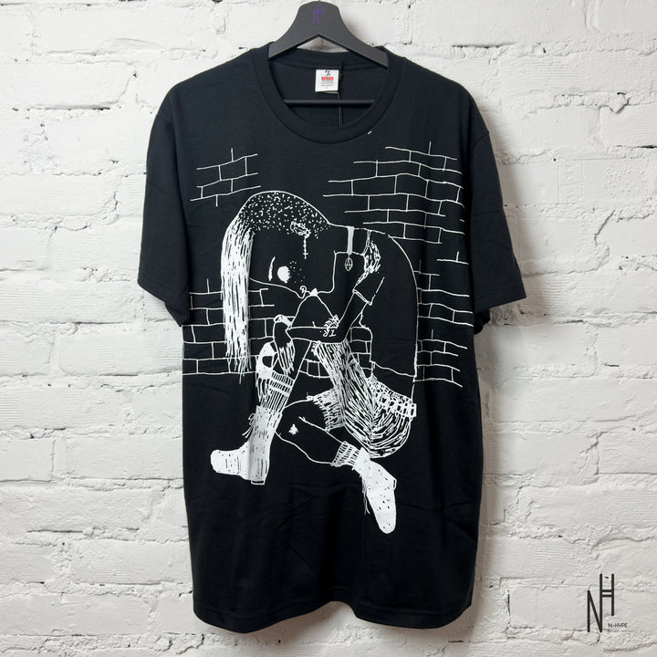 Supreme Y's by Yohji Yamamoto Thinker Tee Black