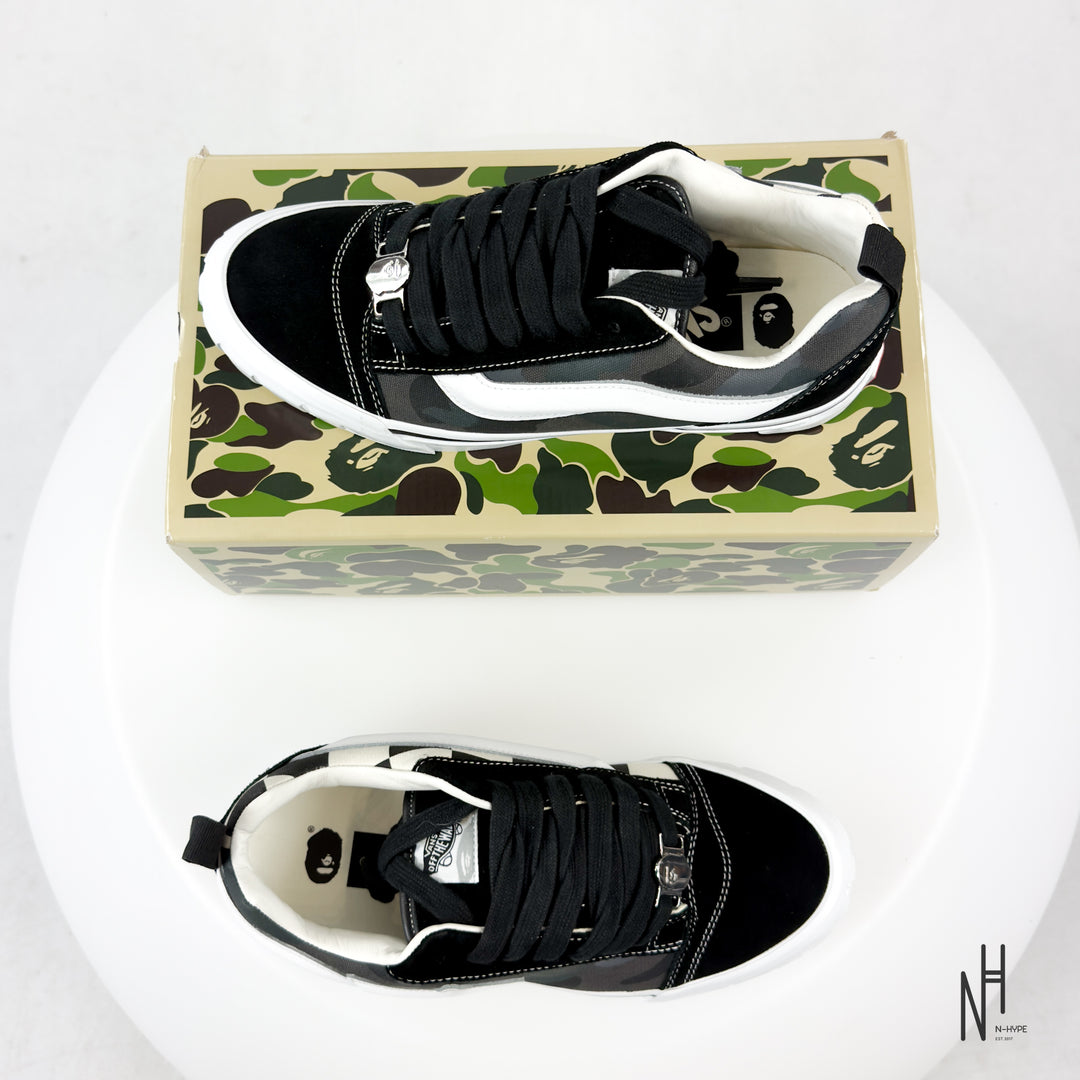 Vans Knu Skool Bape Camo Black