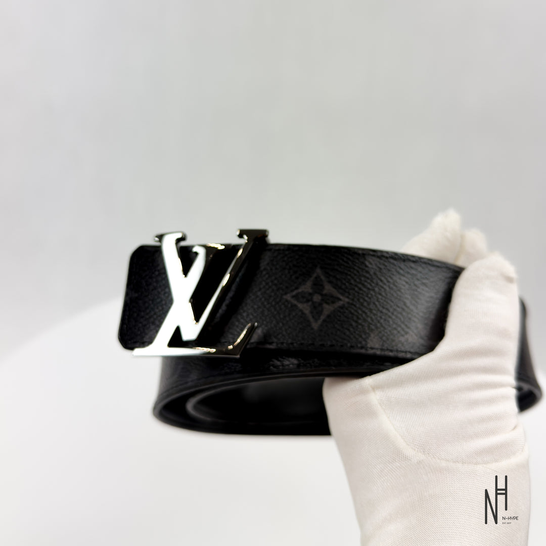 Louis Vuitton LV Initiales Reversible Belt Monogram Black