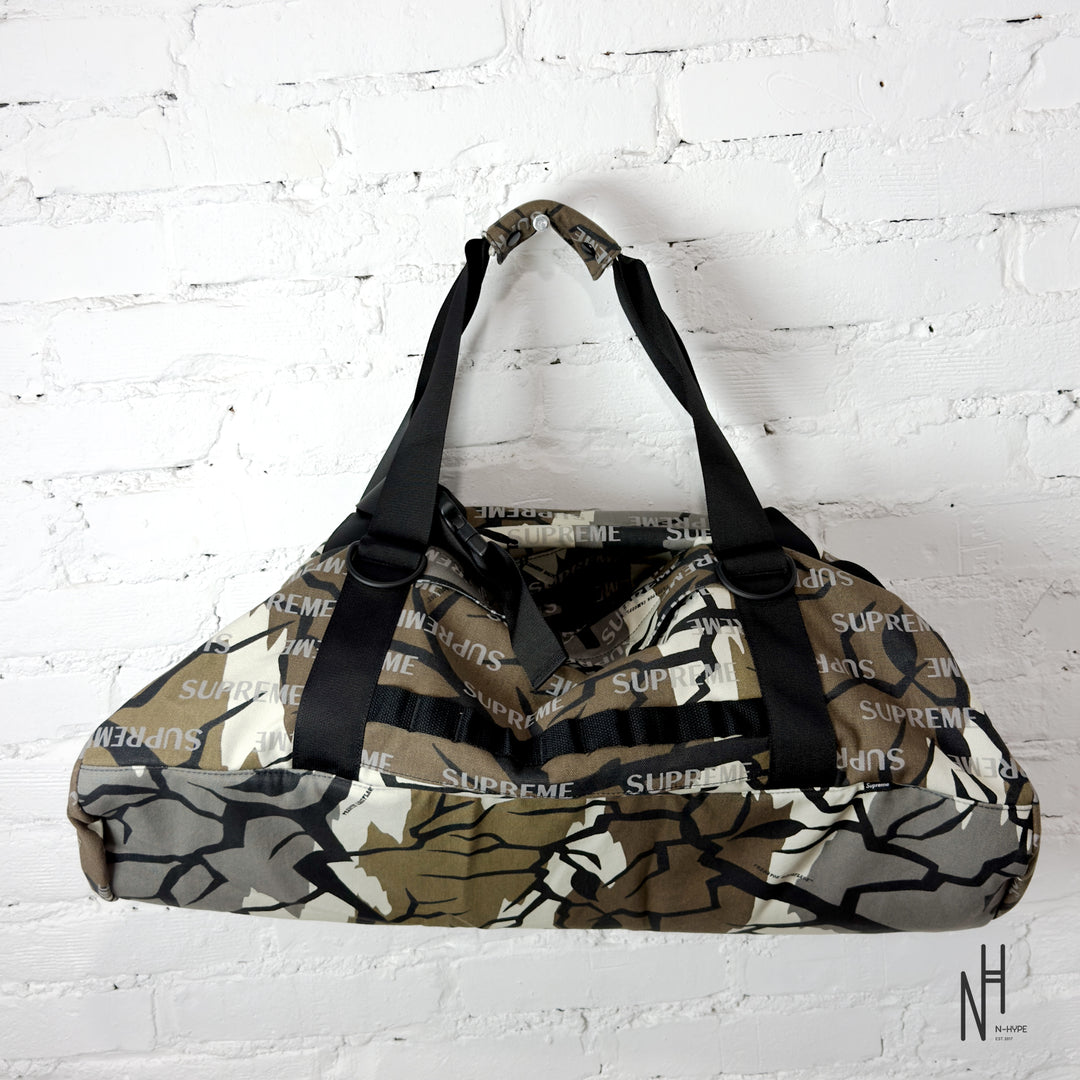 Supreme Large Duffle Bag (FW26) Predator Camo