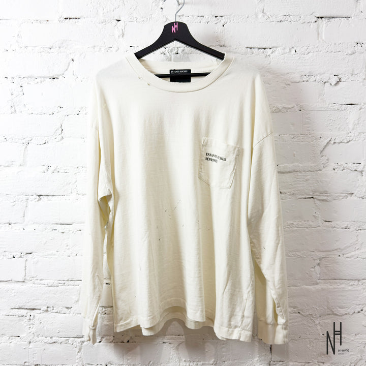 Enfants Riches Déprimés Classic Logo Distressed L/S T-Shirt