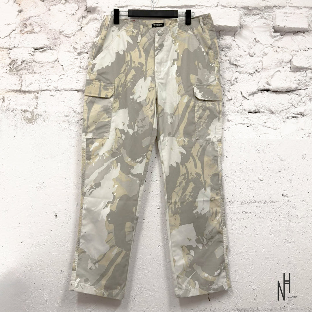 True Religion Abstract Camo Cargo Pant
