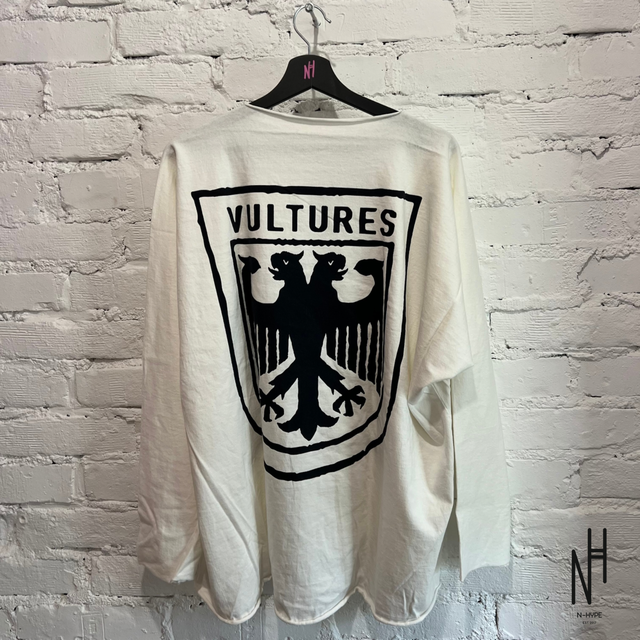 YZY Gosha Longsleeve Vultures White